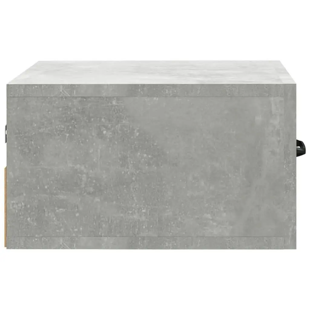 Wall-mounted Bedside Cabinets 2 pcs Concrete Grey 35x35x20 cm 812861