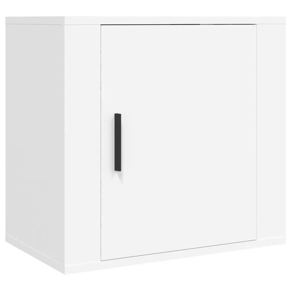 Wall-mounted Bedside Cabinets 2 pcs White 50x30x47 cm 816865