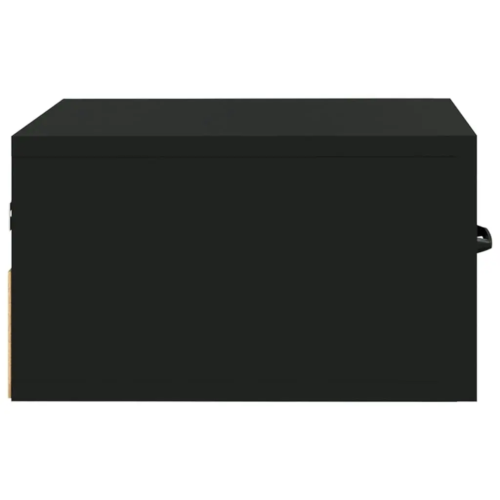 Wall-mounted Bedside Cabinets 2 pcs Black 35x35x20 cm 812855