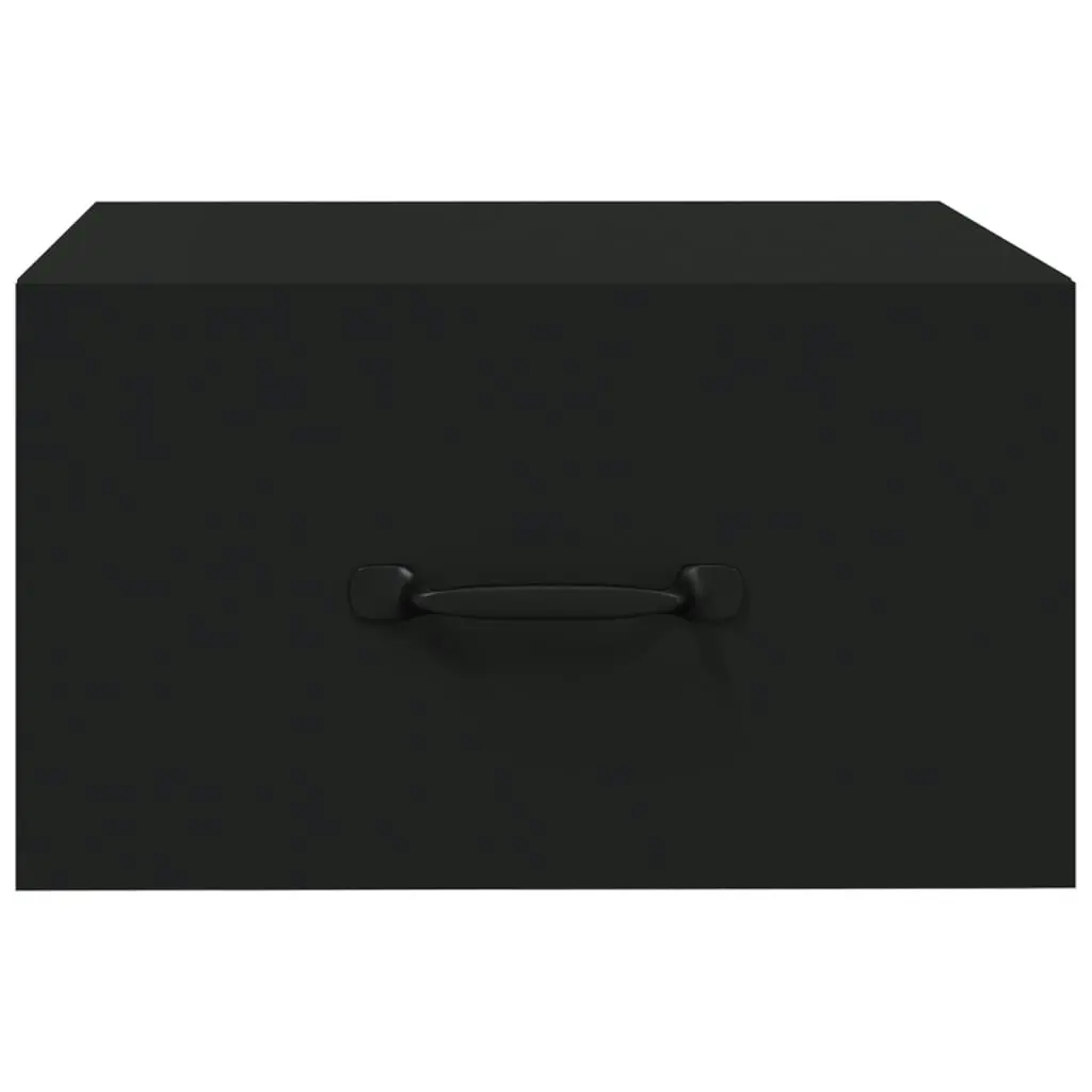 Wall-mounted Bedside Cabinets 2 pcs Black 35x35x20 cm 812855