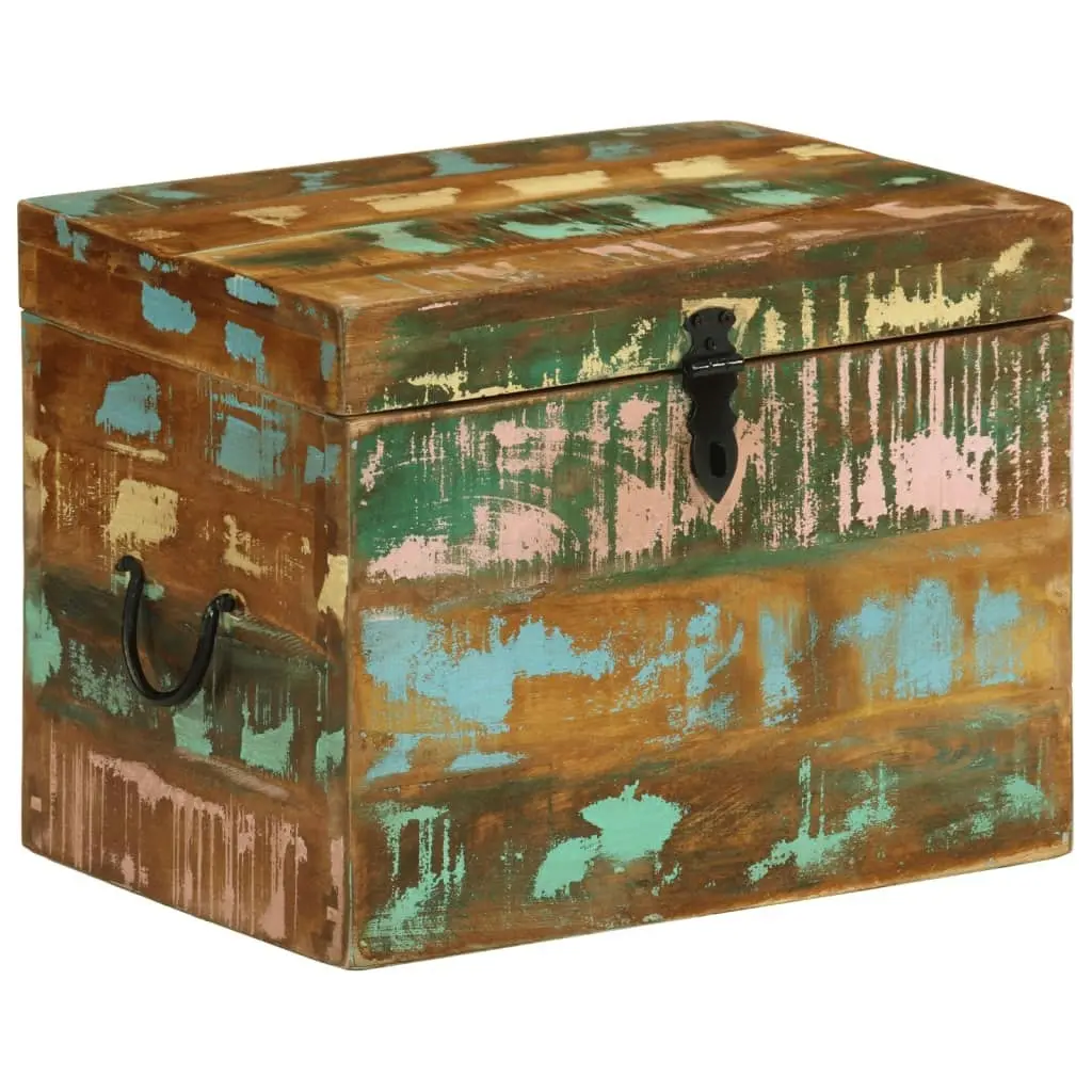 Reclaimed Storage Box Solid Wood 241644