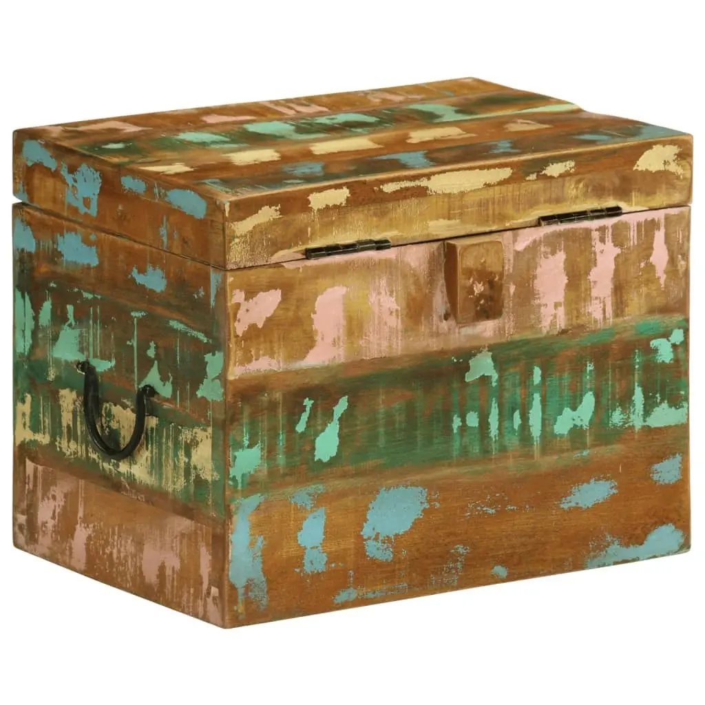 Reclaimed Storage Box Solid Wood 241644