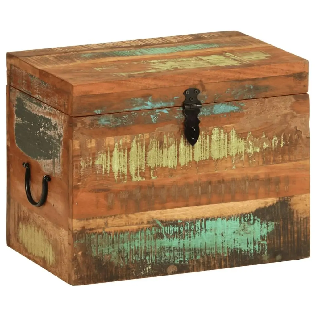 Reclaimed Storage Box Solid Wood 241644