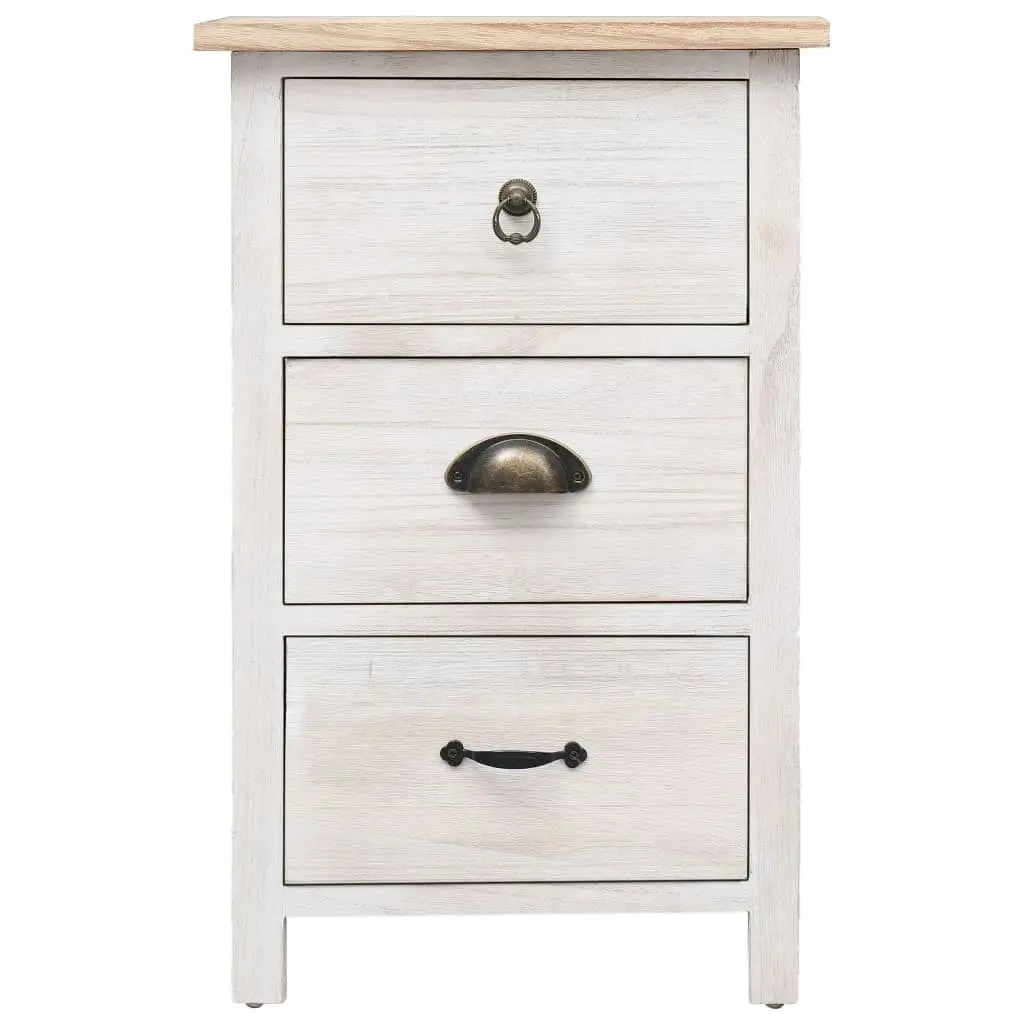 Side Cabinet 35x25x57 cm Paulownia Wood 284076