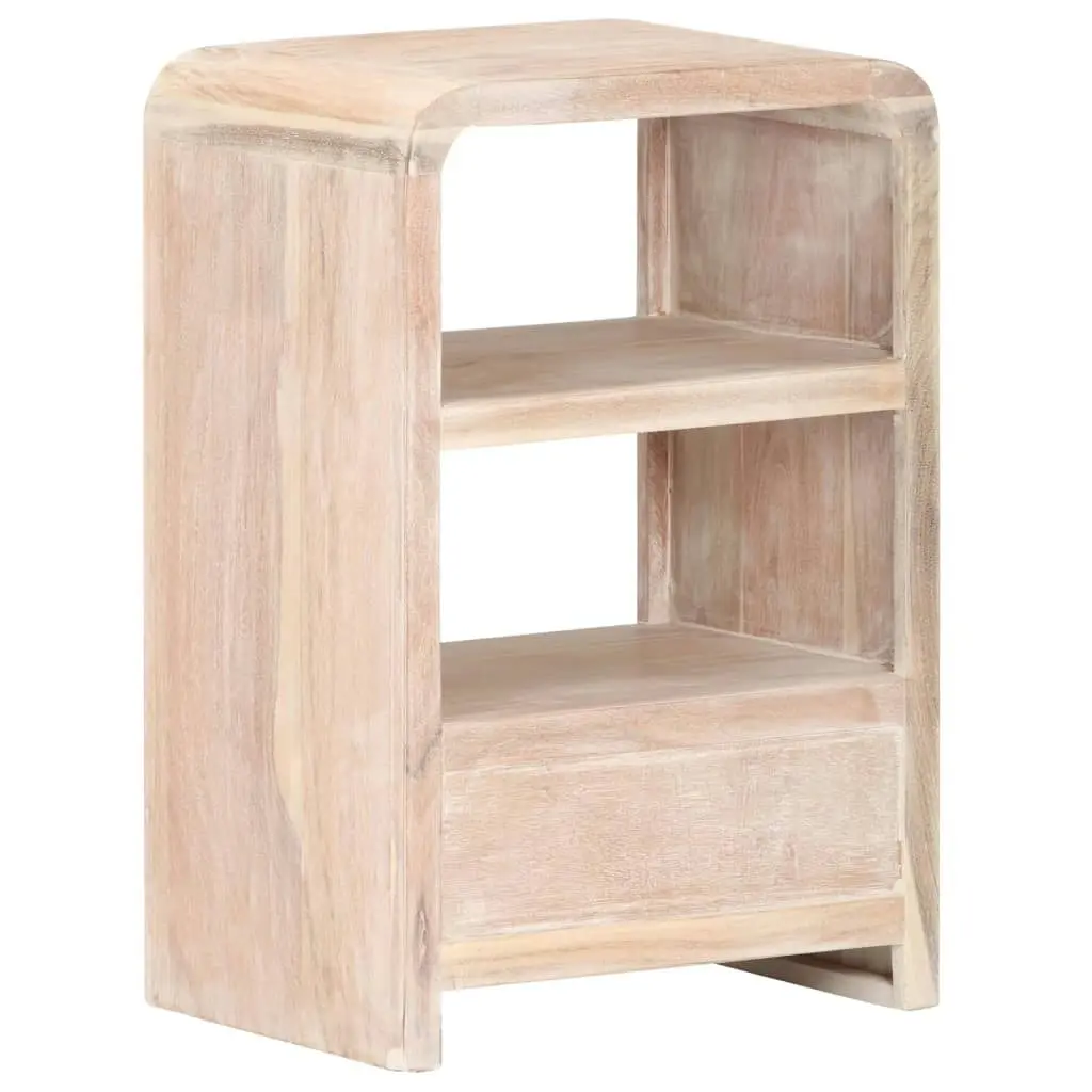 Bedside Table 40x30x60 cm Solid Acacia Wood 289632