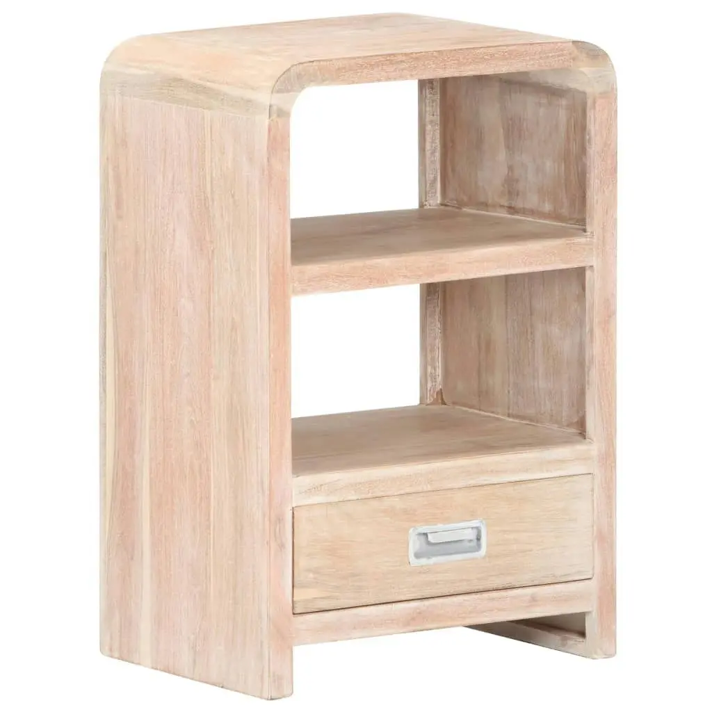 Bedside Table 40x30x60 cm Solid Acacia Wood 289632