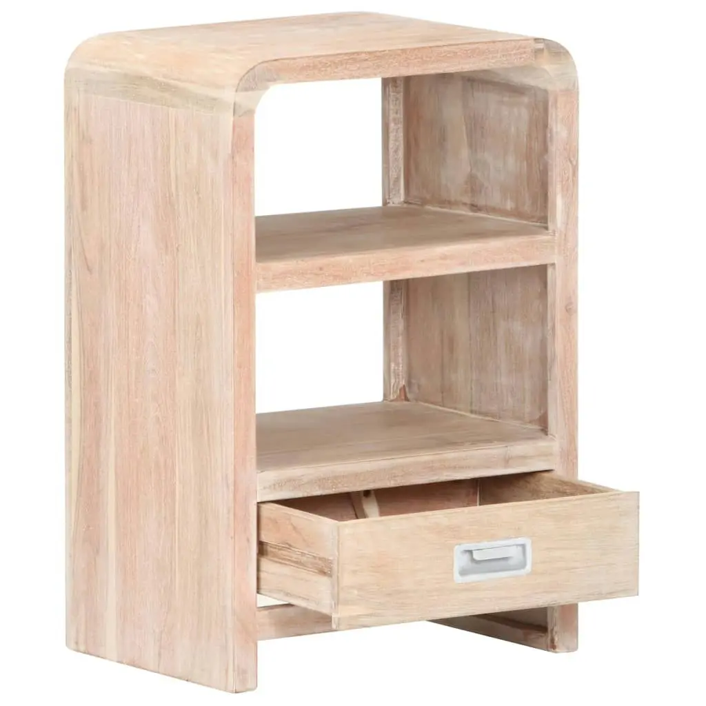 Bedside Table 40x30x60 cm Solid Acacia Wood 289632