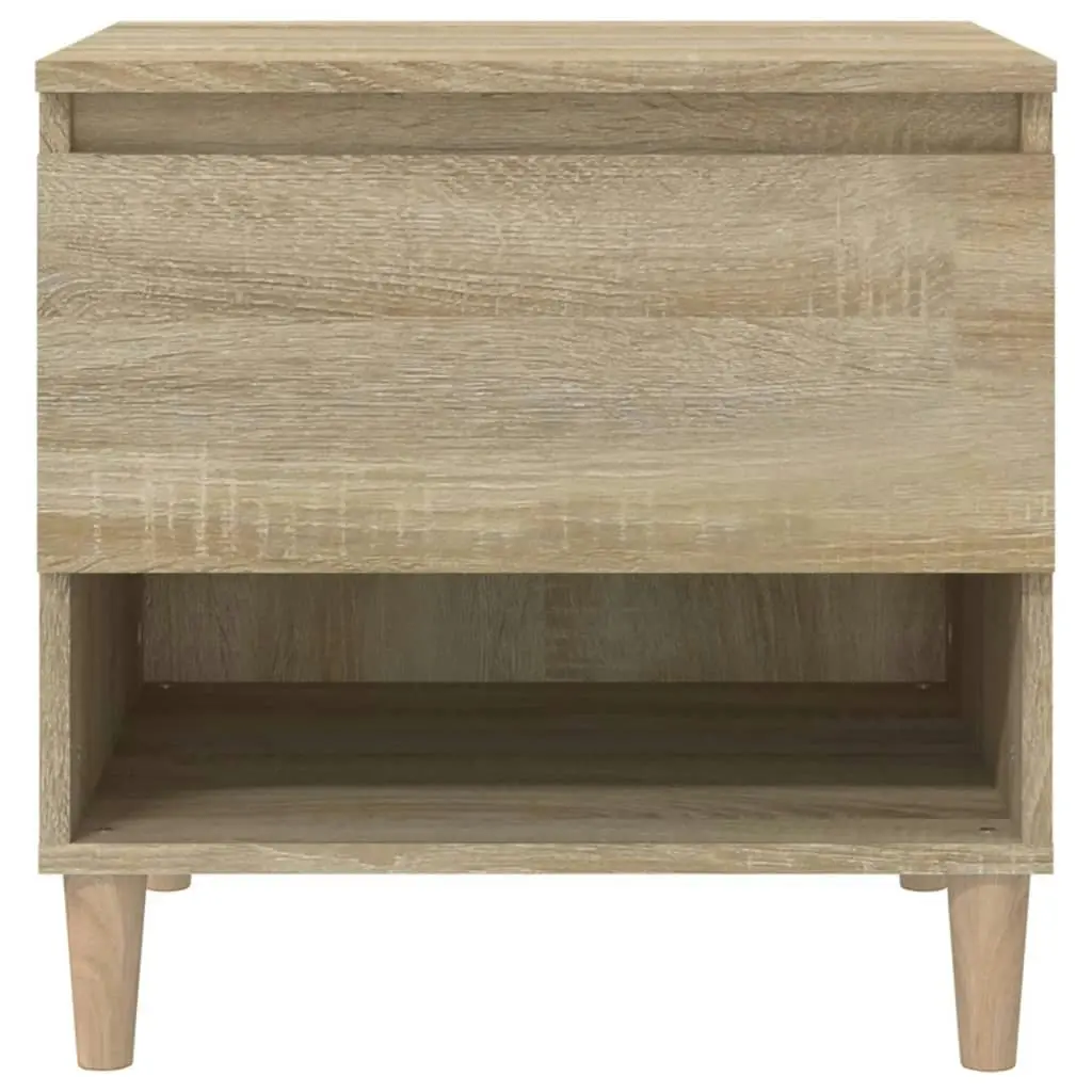 Bedside Tables 2 pcs Sonoma Oak 50x46x50 cm Engineered Wood 819539