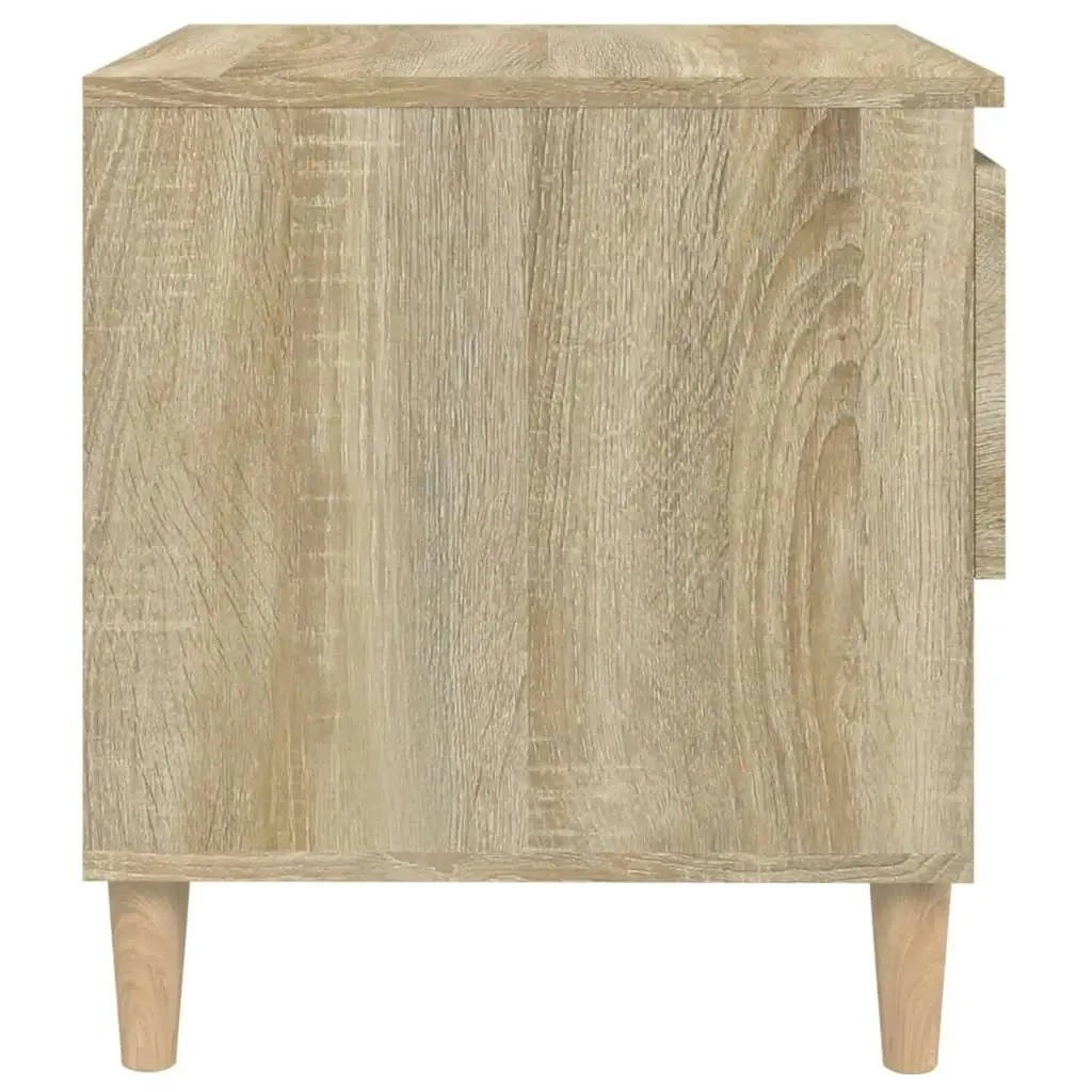 Bedside Tables 2 pcs Sonoma Oak 50x46x50 cm Engineered Wood 819539