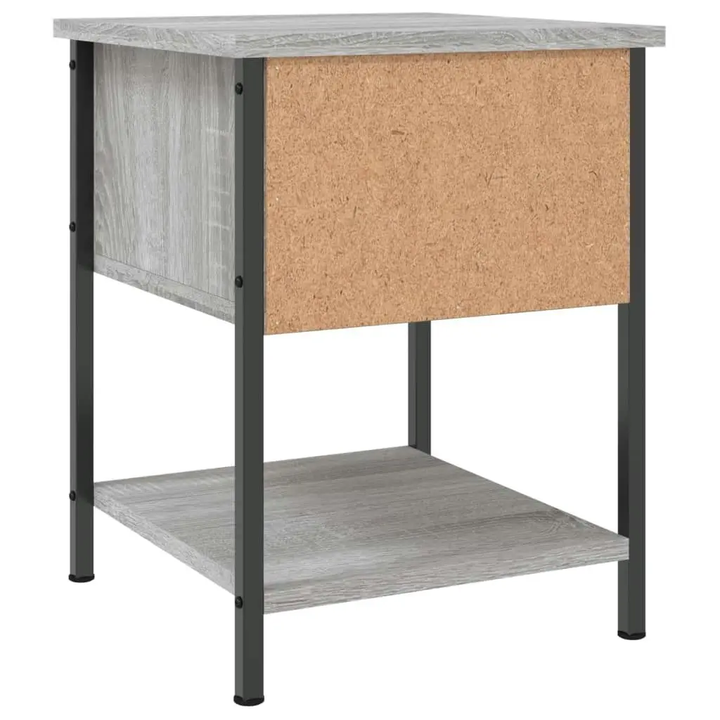 Bedside Tables 2 pcs Grey Sonoma 34x35.5x45 cm Engineered Wood 825860