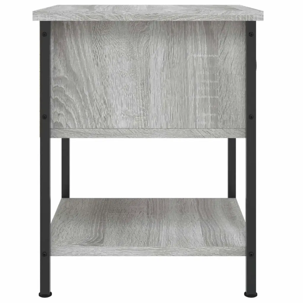 Bedside Tables 2 pcs Grey Sonoma 34x35.5x45 cm Engineered Wood 825860