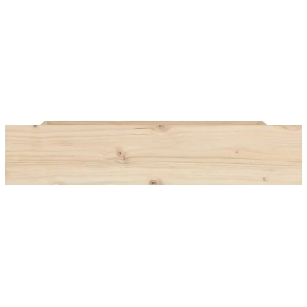 Bed Drawers 4 pcs Solid Wood Pine 814994