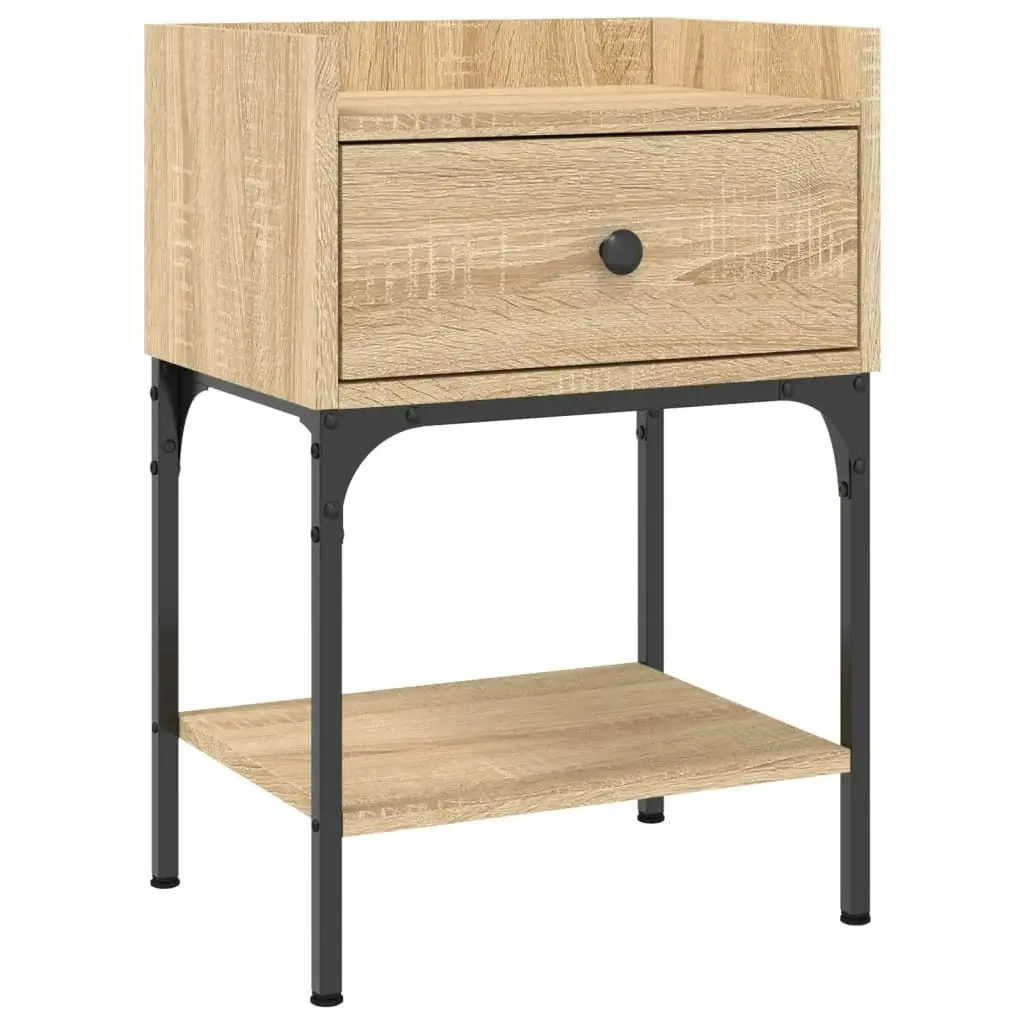 Bedside Tables 2 pcs Sonoma Oak 40.5x31x60 cm Engineered Wood 825896