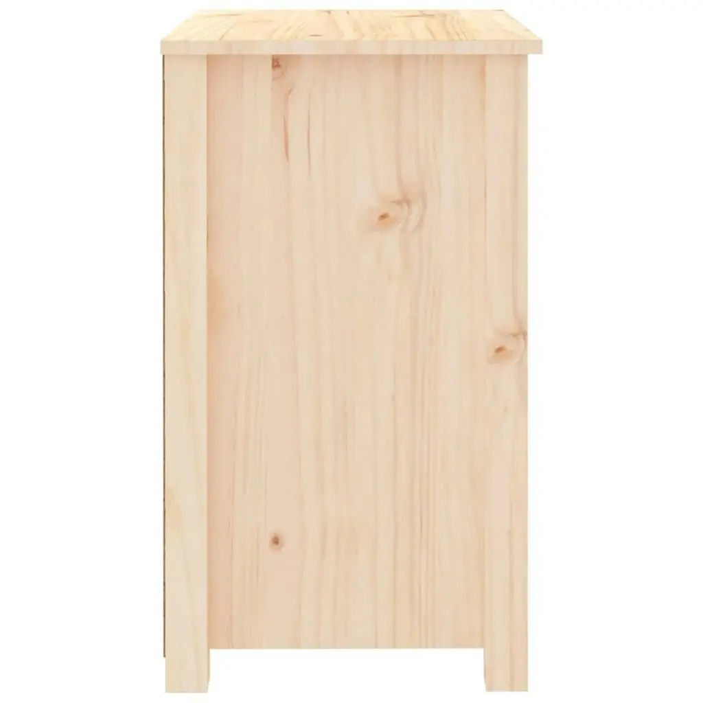 Bedside Cabinet 50x35x61.5 cm Solid Wood Pine 813679