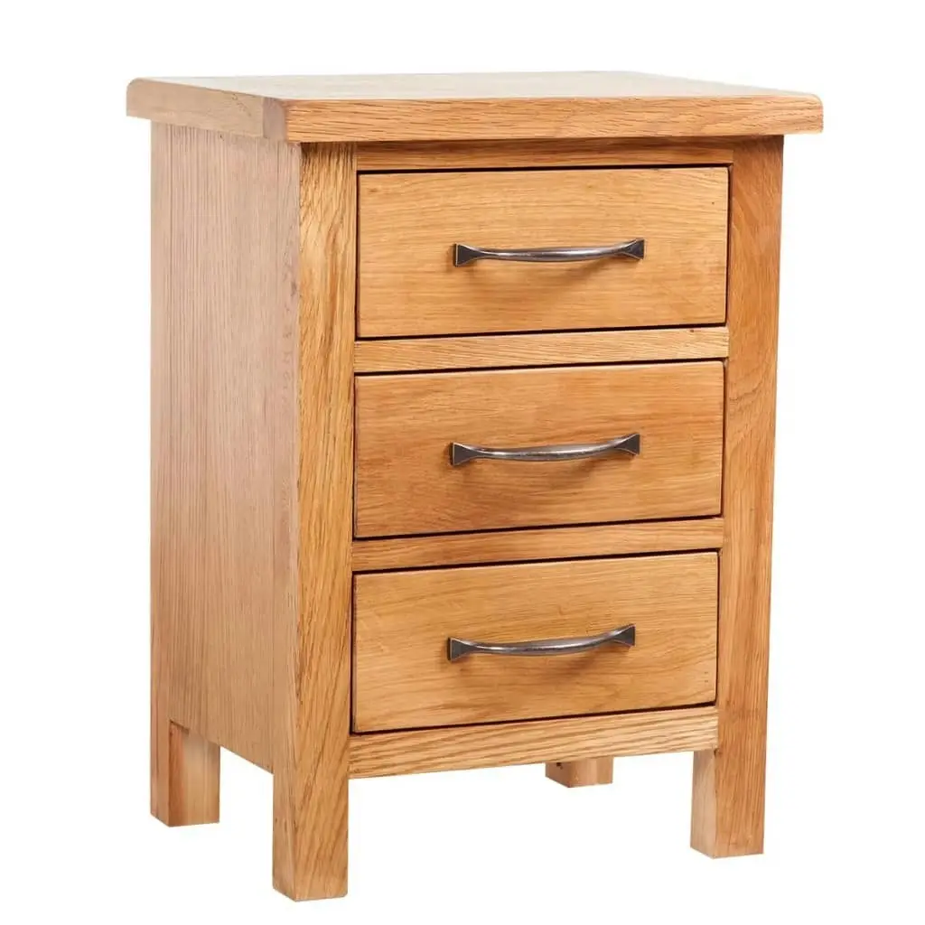 Nightstands 2 pcs 40x30x54 cm Solid Oak Wood 3053415