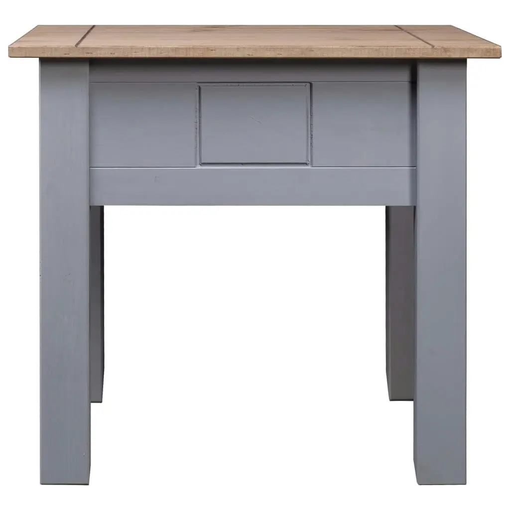 Nightstand Grey 50.5x50.5x52.5 cm Pine Panama Range 282674