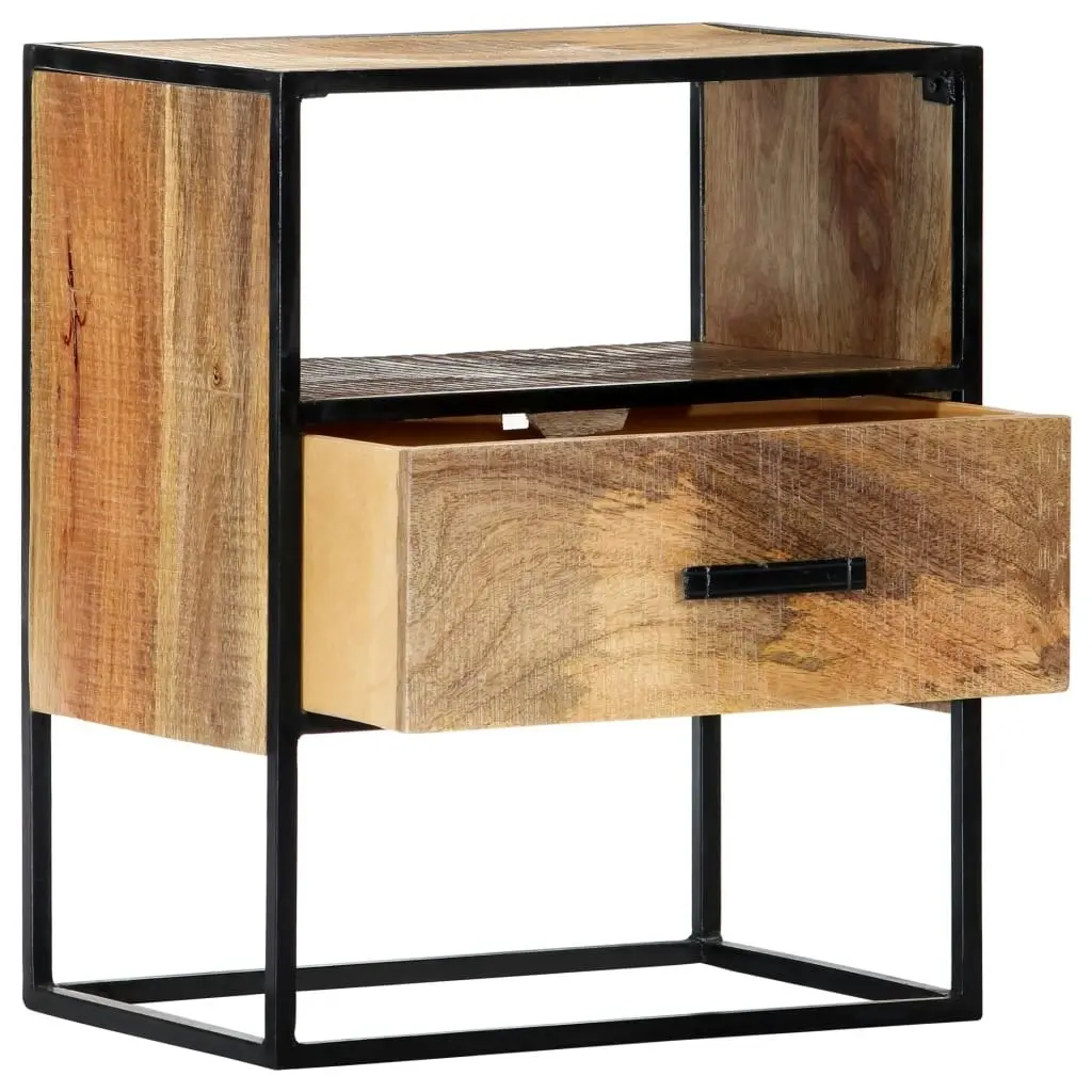 Nightstand 40x30x50 cm Solid Mango Wood 247740