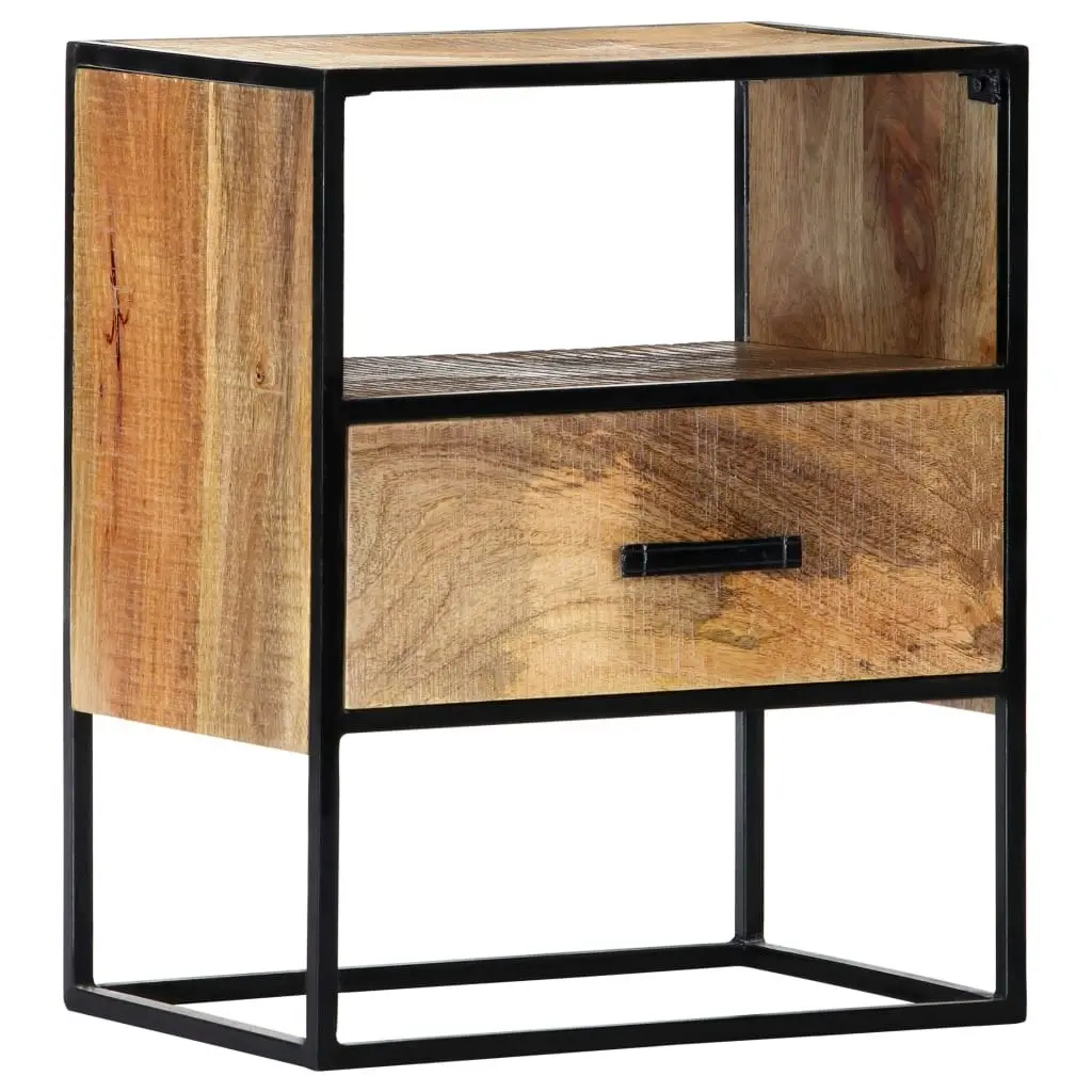 Nightstand 40x30x50 cm Solid Mango Wood 247740