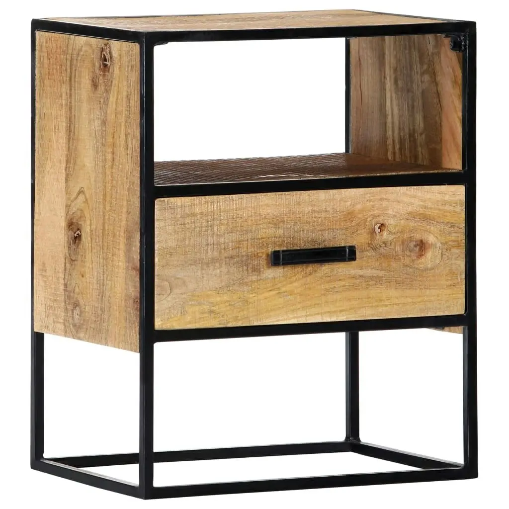 Nightstand 40x30x50 cm Solid Mango Wood 247740