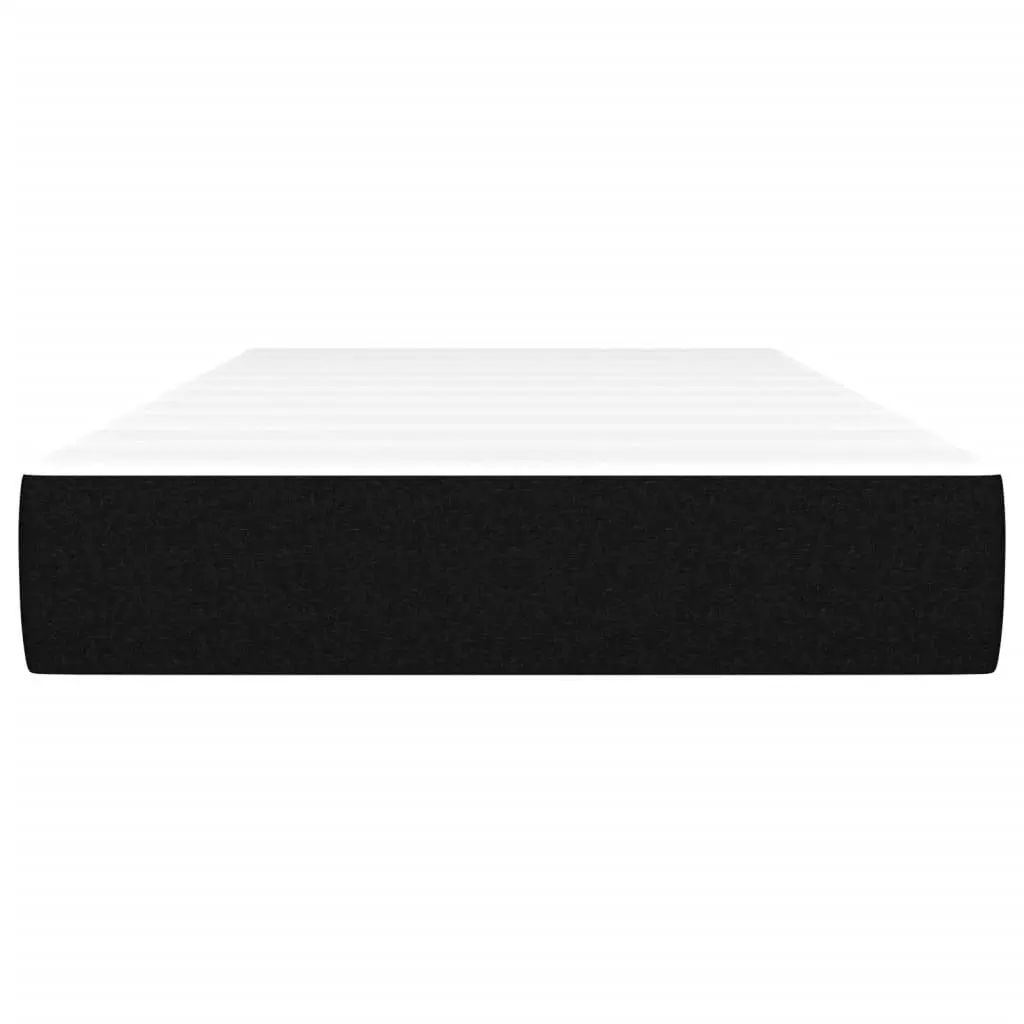 Pocket Spring Bed Mattress Black 90x190x20 cm Fabric 347696