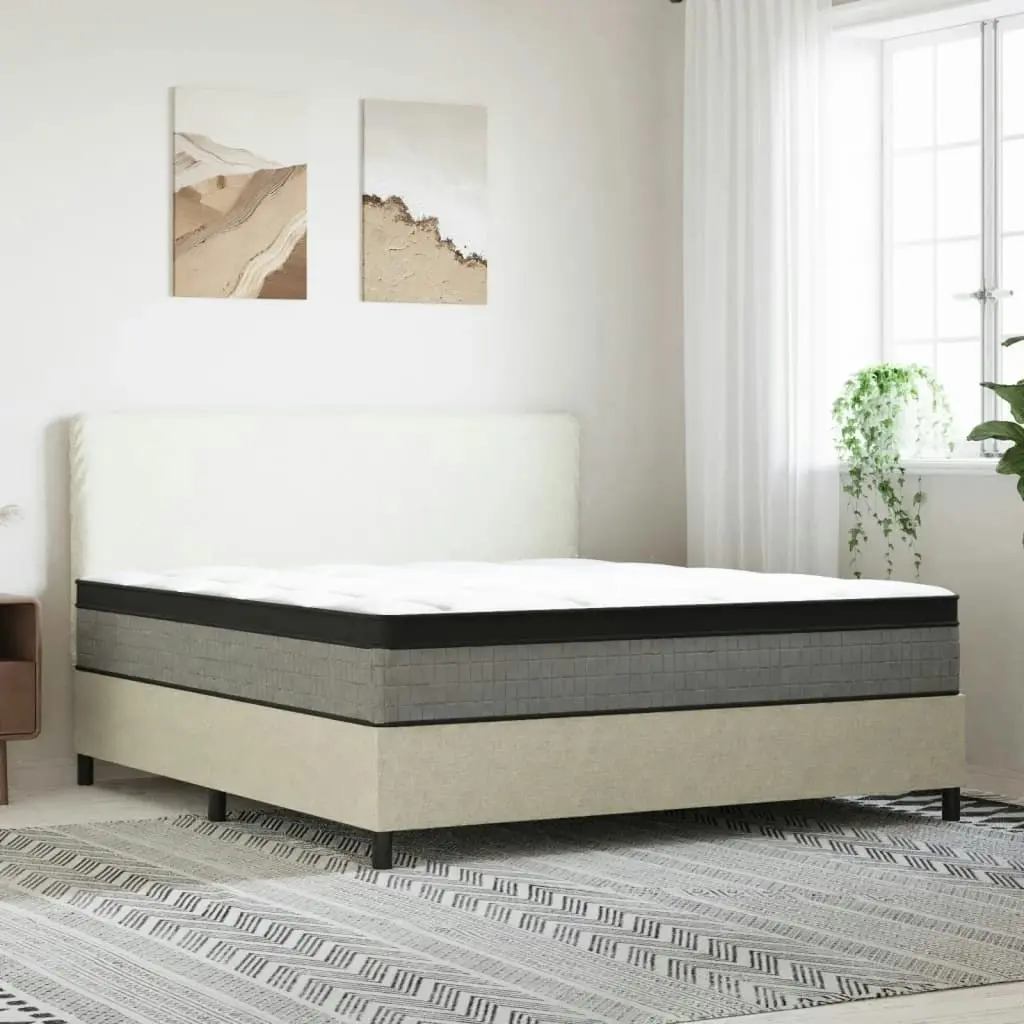 Pocket Spring Mattress Medium Firm 183x203 cm King Size 3206446