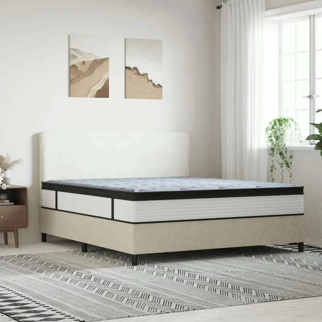 Pocket Spring Mattress Medium Plus 183x203 cm King Size 3206429