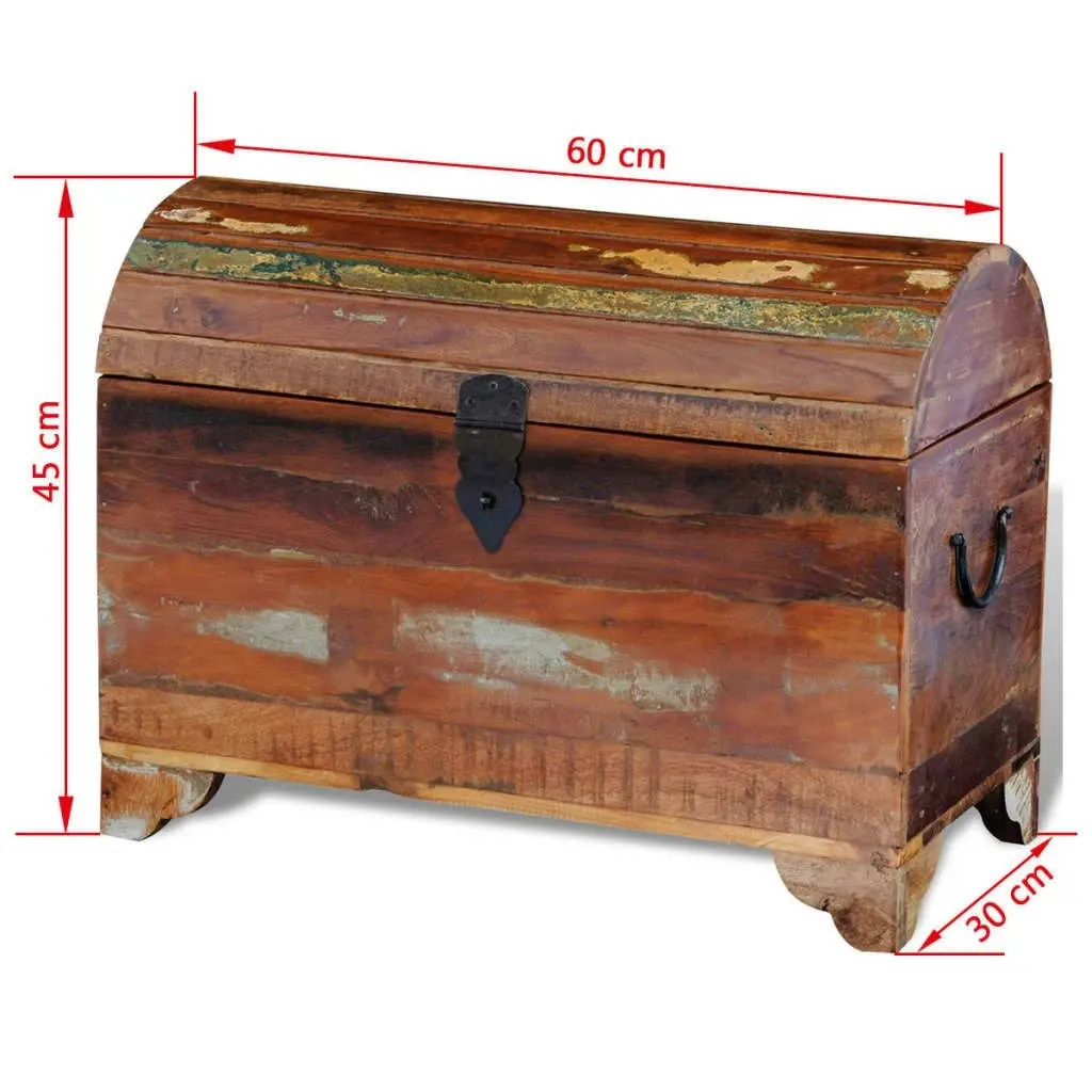 Reclaimed Storage Chest Solid Wood 241645