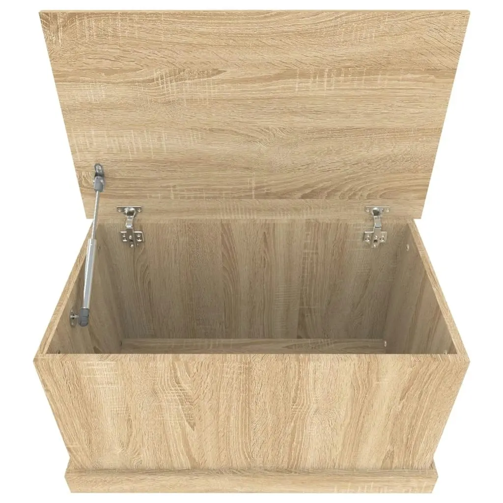 Storage Box Sonoma Oak 70x40x38 cm Engineered Wood 816507