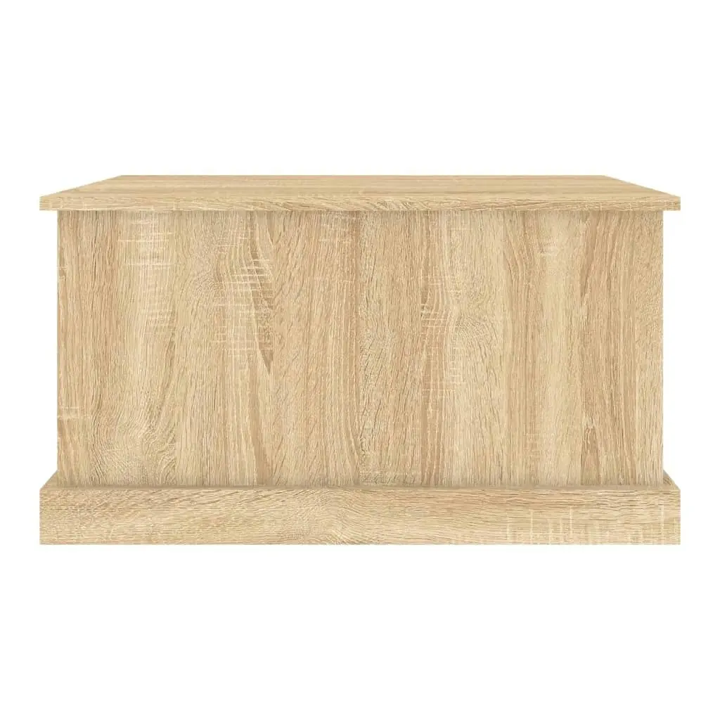 Storage Box Sonoma Oak 70x40x38 cm Engineered Wood 816507