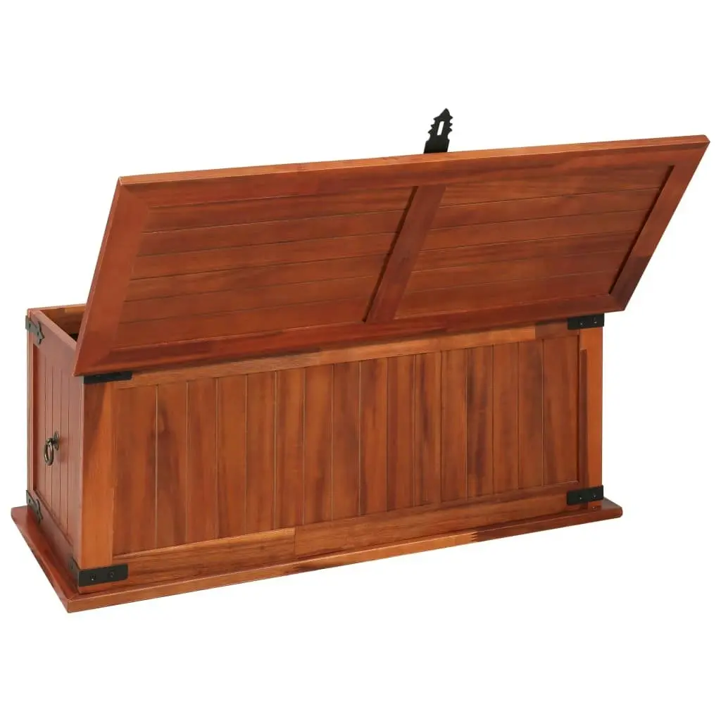 Storage Chest 90x45x40 cm Solid Acacia Wood 247242