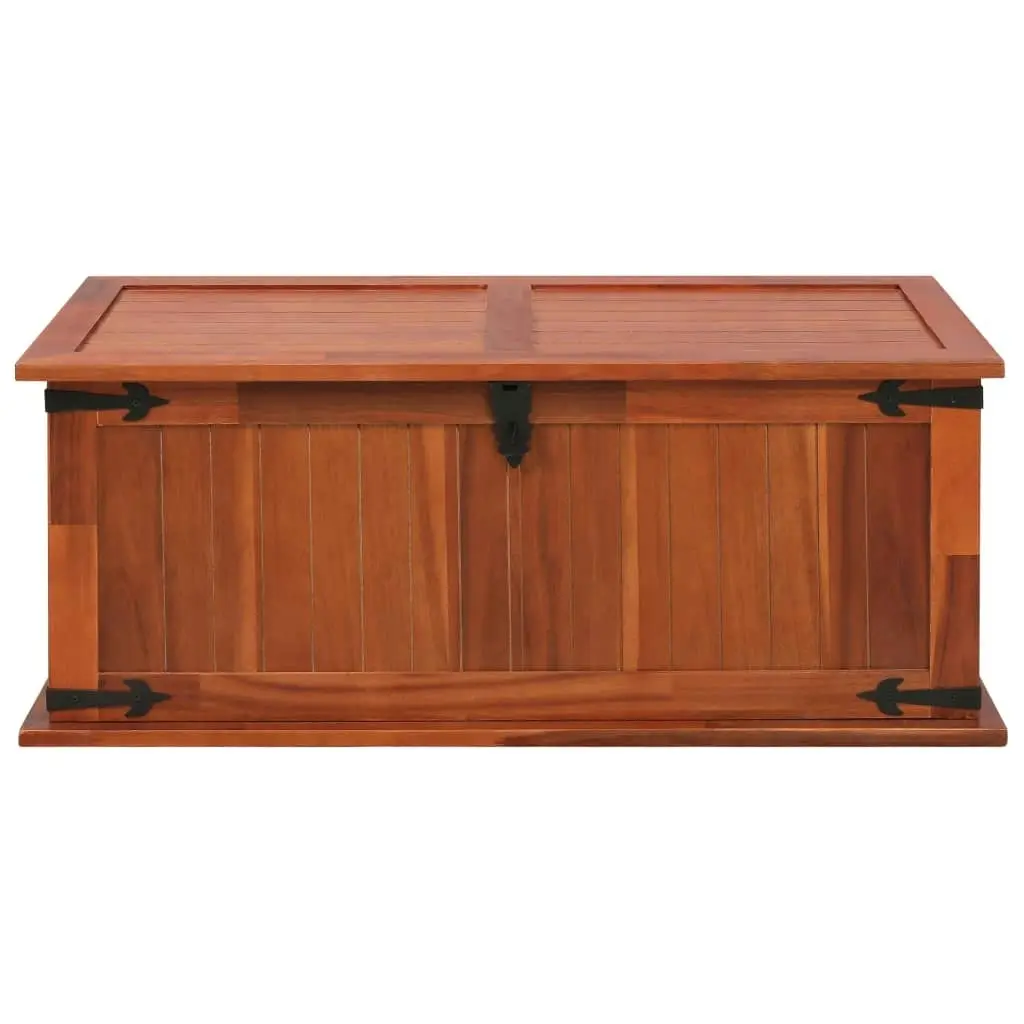 Storage Chest 90x45x40 cm Solid Acacia Wood 247242