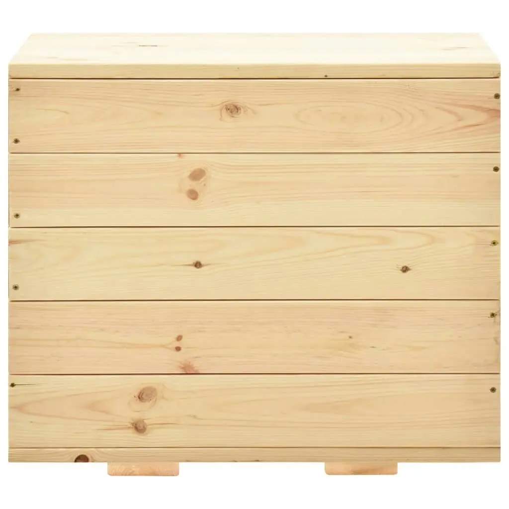 Storage Box 60x54x50.7 cm Solid Pine Wood 288581