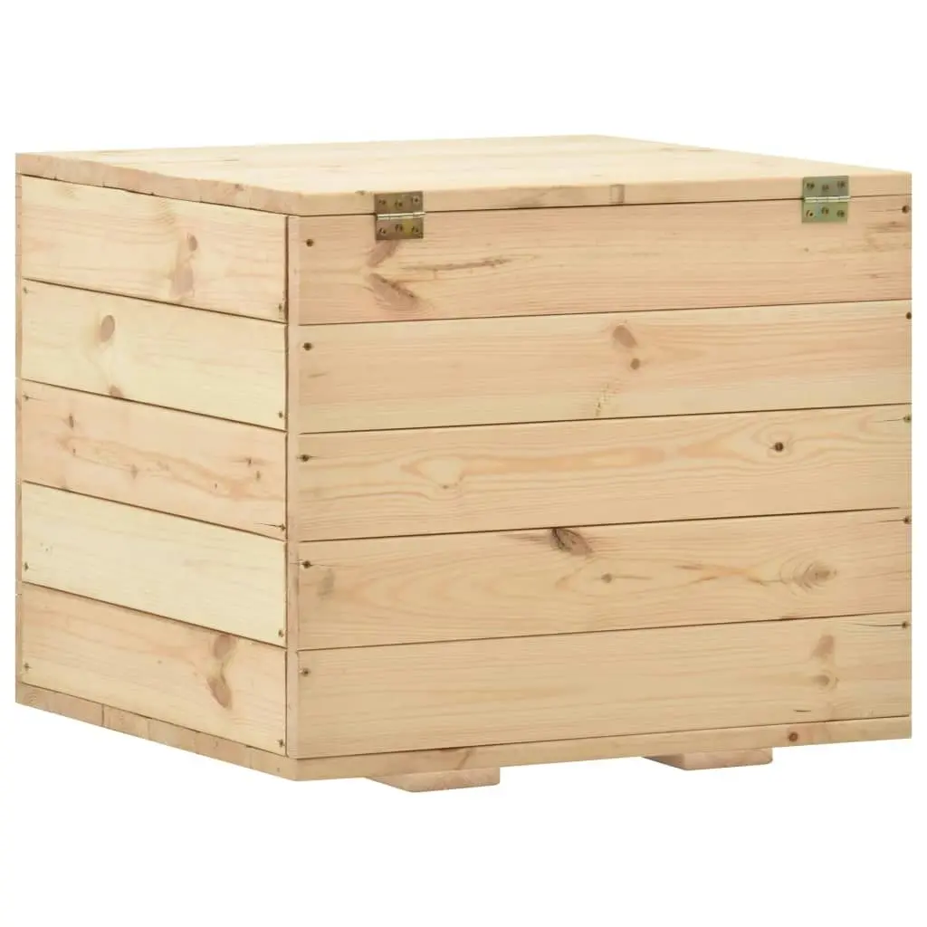 Storage Box 60x54x50.7 cm Solid Pine Wood 288581