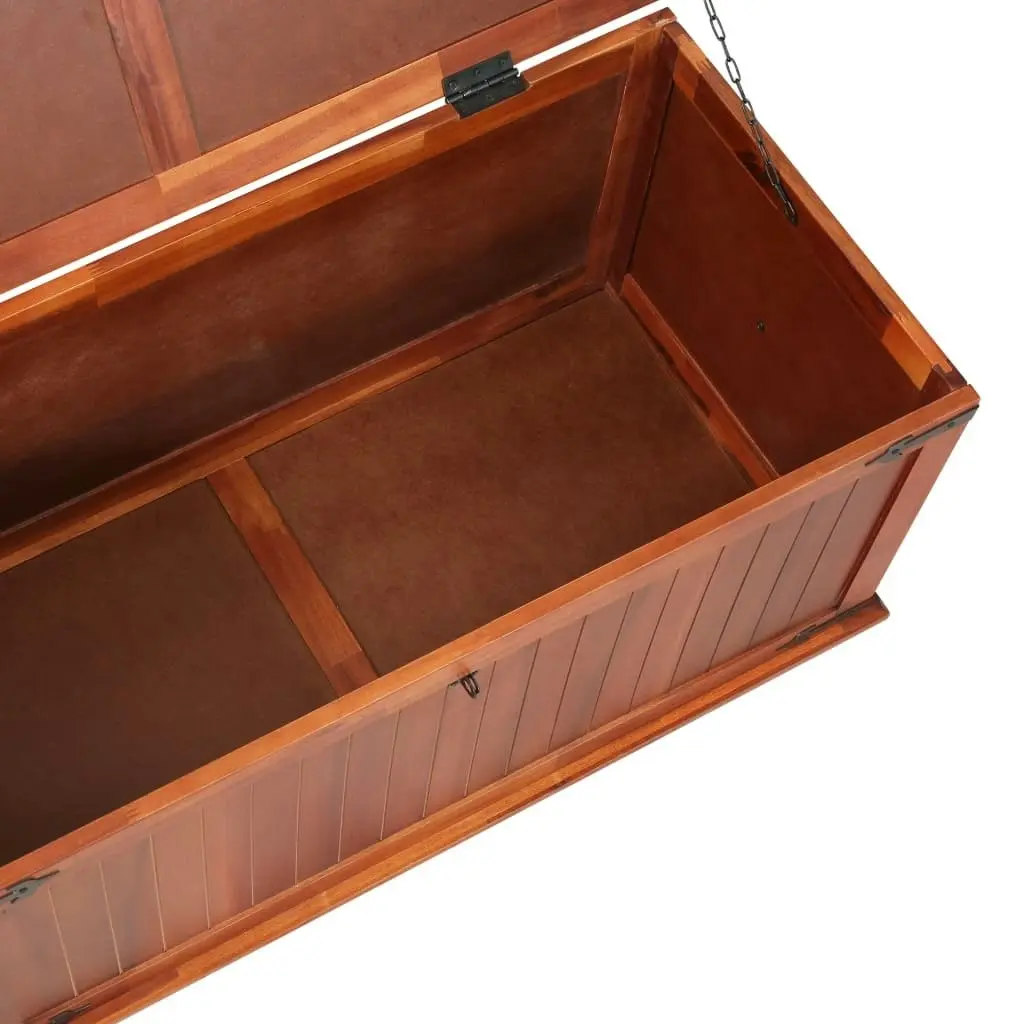 Storage Chest 79x34x32 cm Solid Acacia Wood 247241