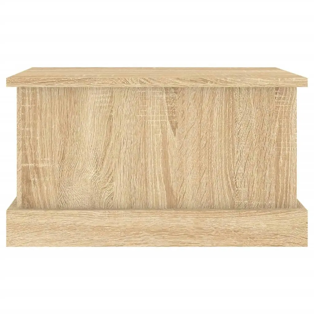 Storage Box Sonoma Oak 50x30x28 cm Engineered Wood 816499