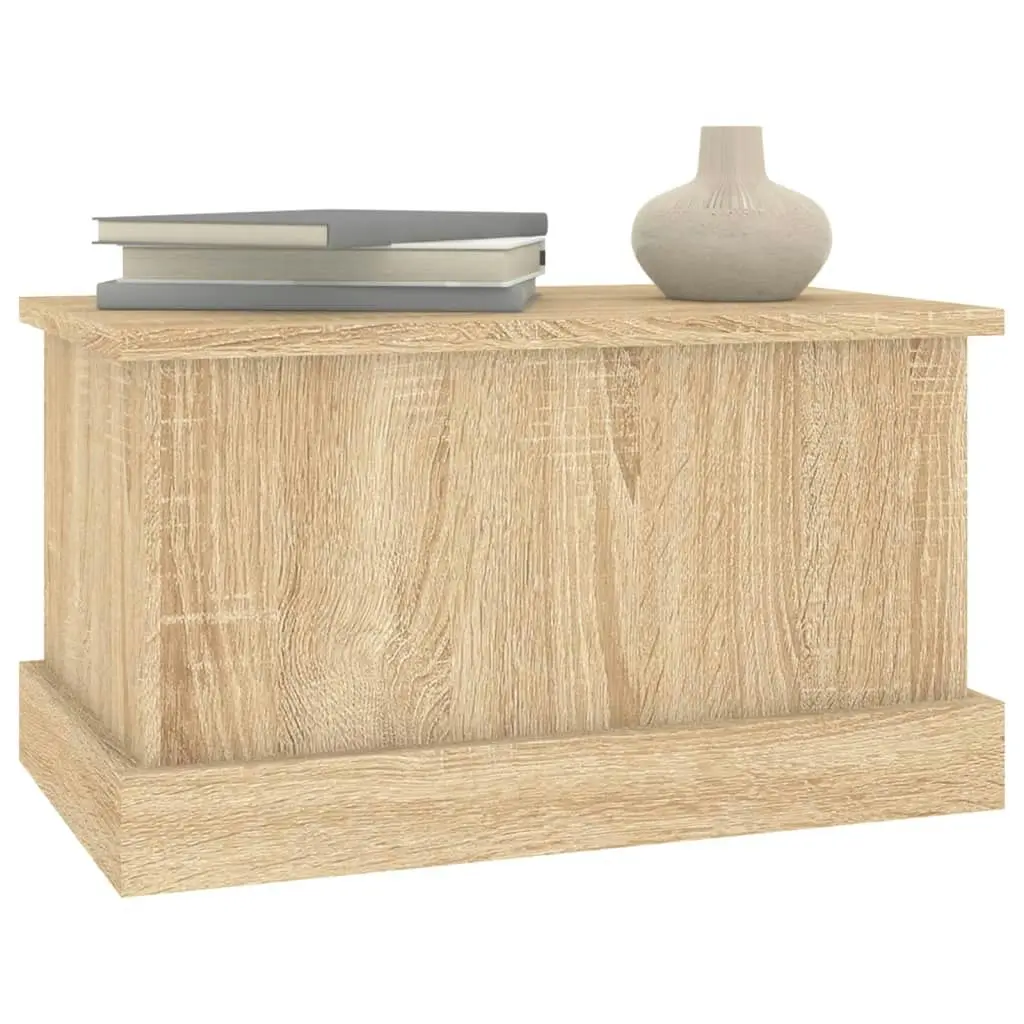 Storage Box Sonoma Oak 50x30x28 cm Engineered Wood 816499