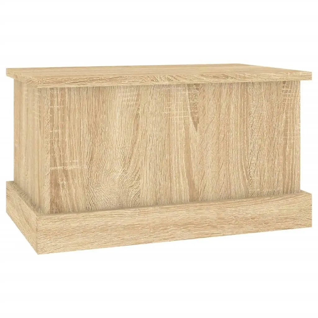 Storage Box Sonoma Oak 50x30x28 cm Engineered Wood 816499