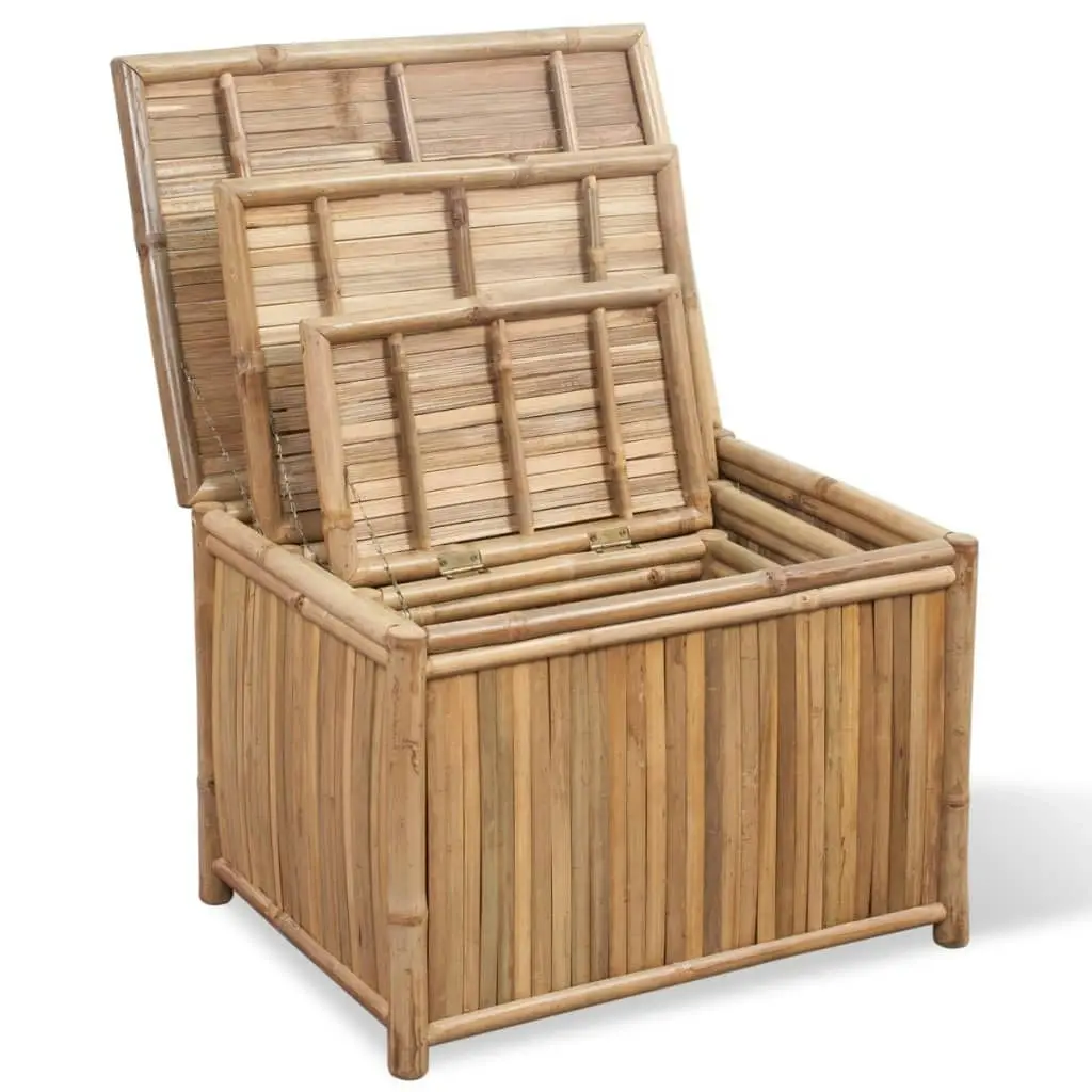 Storage Boxes 3 pcs Bamboo 242495