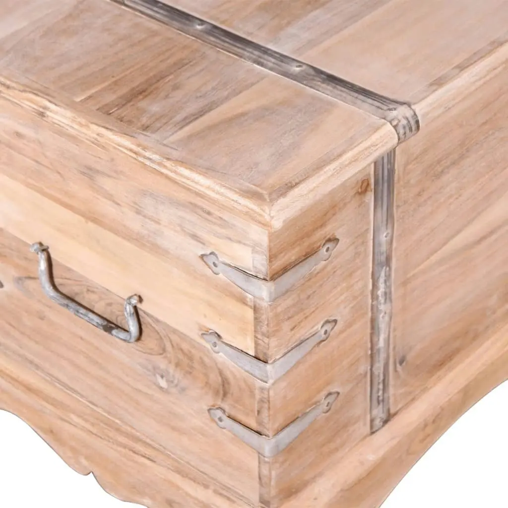 Storage Chest Solid Acacia Wood 244053