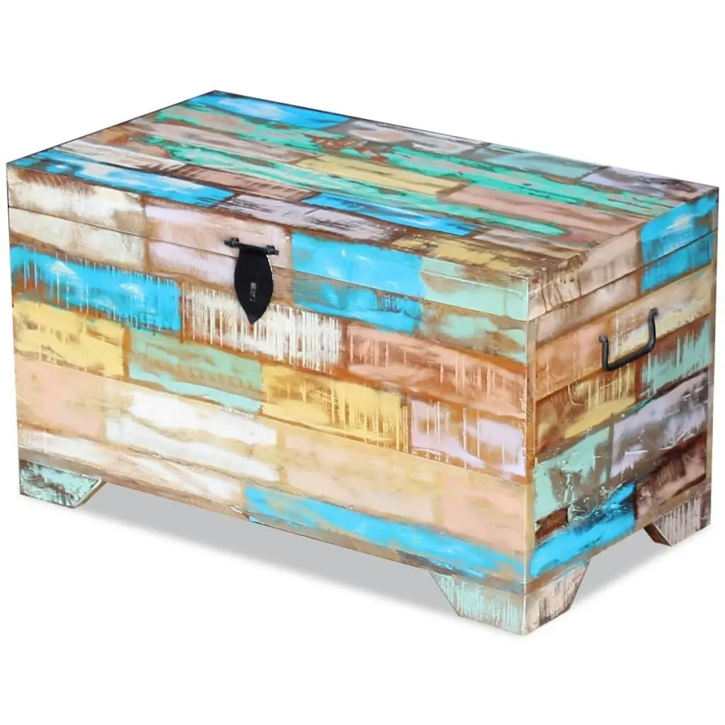 Storage Chest Solid Reclaimed Wood 243277