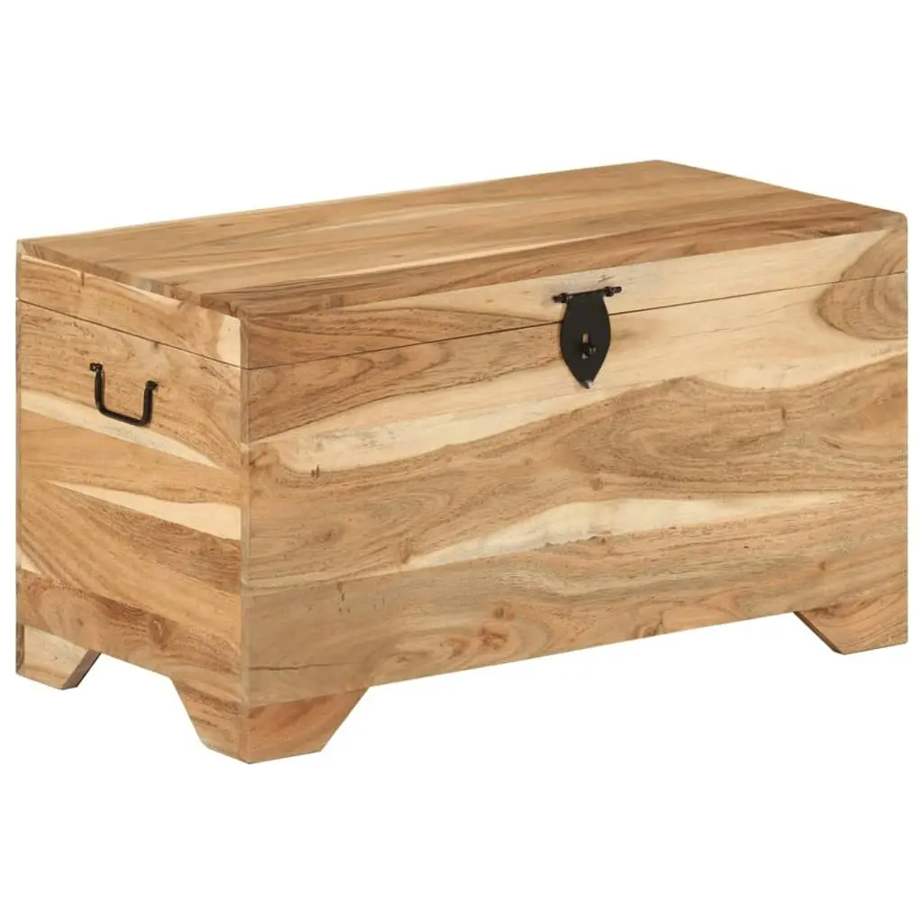 Storage Chest Solid Acacia Wood 328294