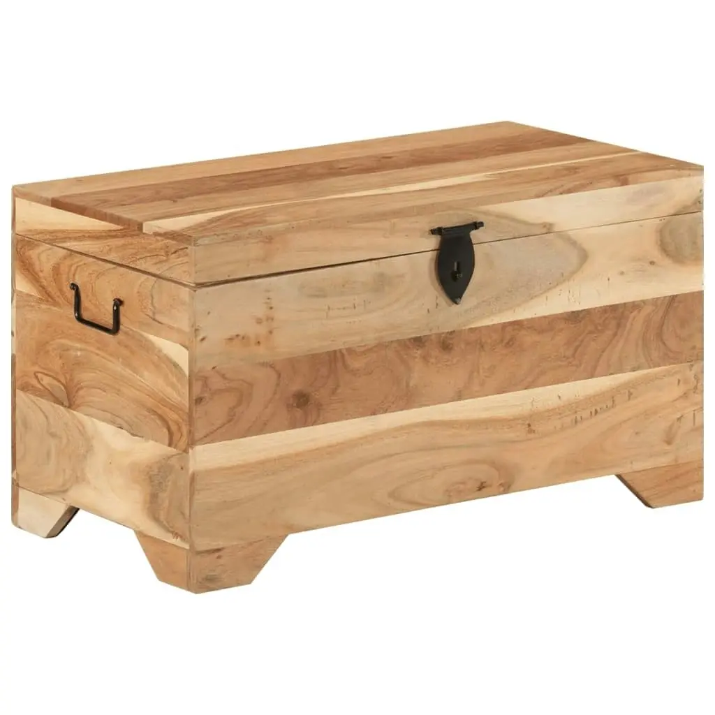 Storage Chest Solid Acacia Wood 328294