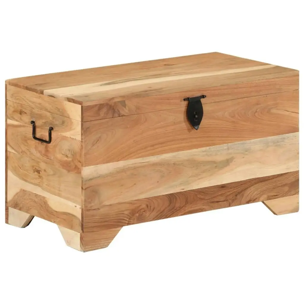 Storage Chest Solid Acacia Wood 328294