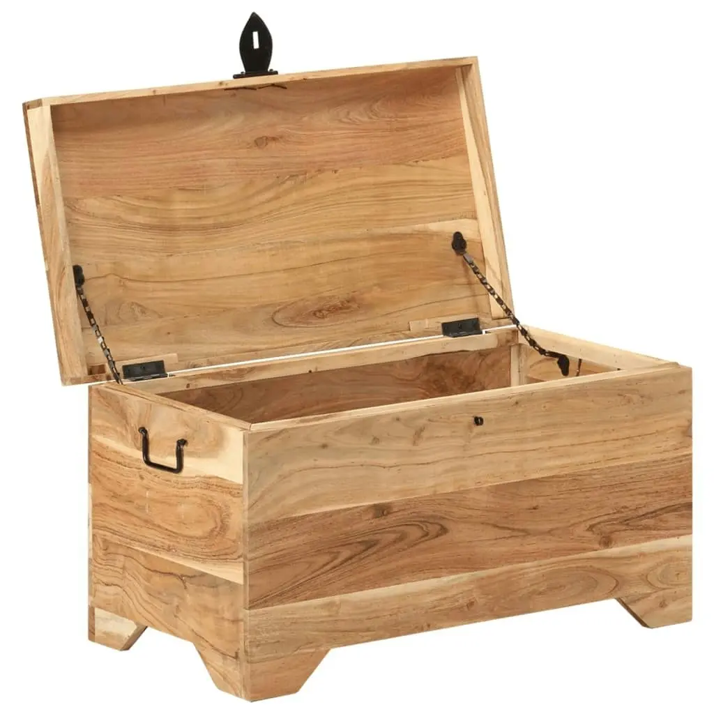 Storage Chest Solid Acacia Wood 328294