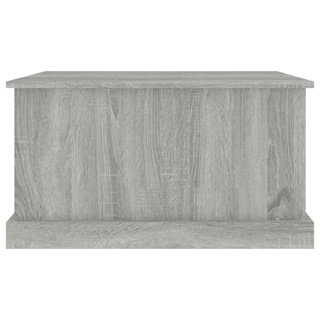 Storage Box Grey Sonoma 70x40x38 cm Engineered Wood 816510