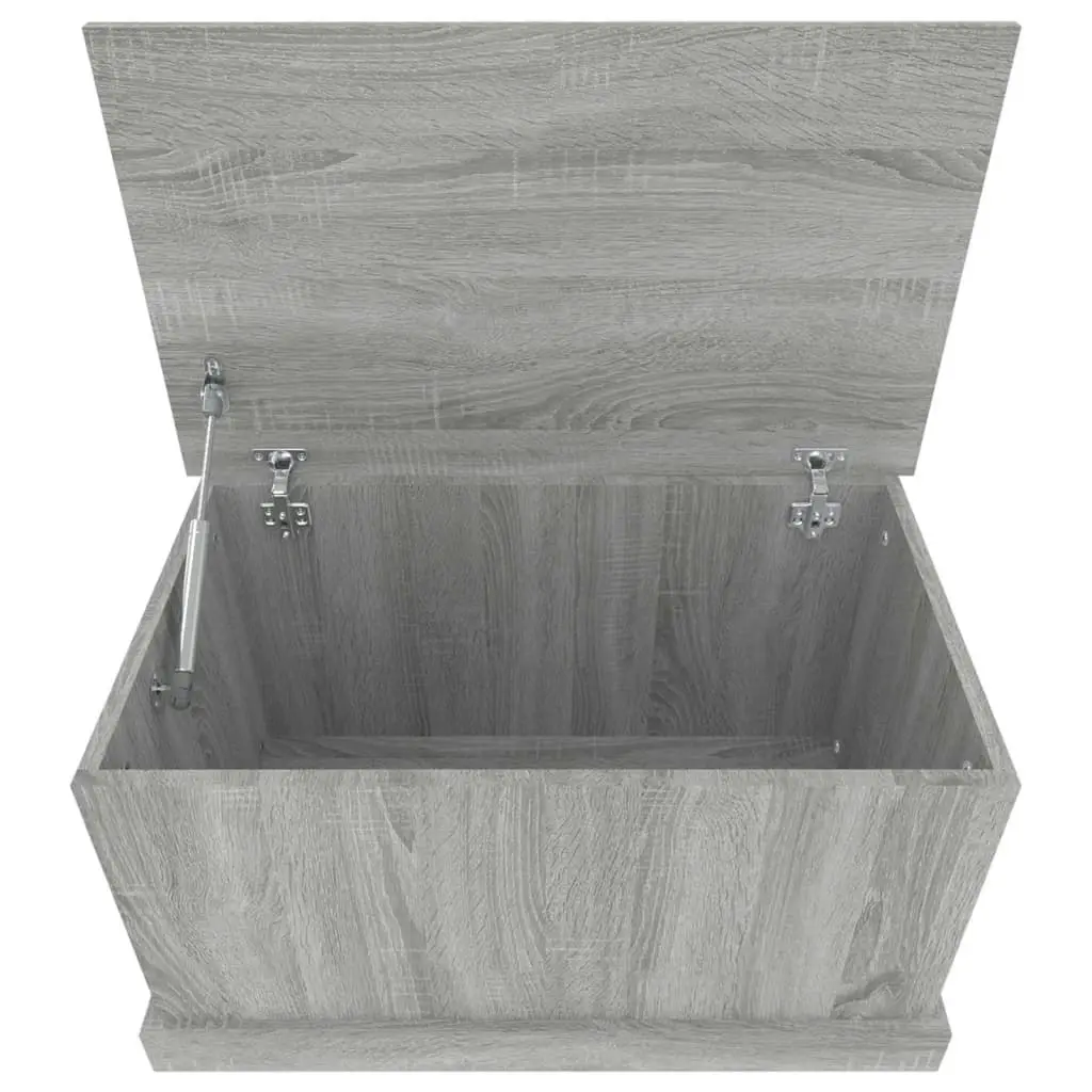 Storage Box Grey Sonoma 70x40x38 cm Engineered Wood 816510