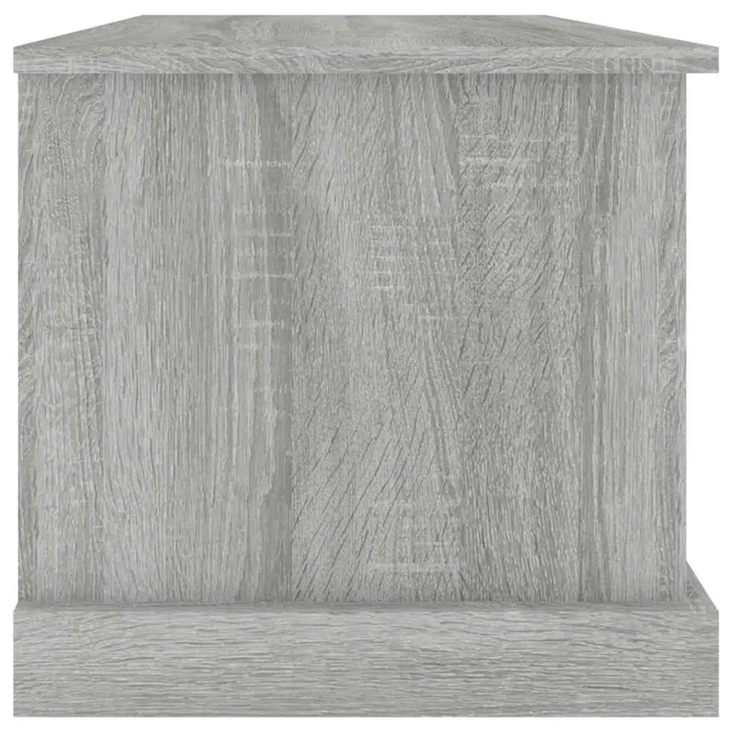 Storage Box Grey Sonoma 70x40x38 cm Engineered Wood 816510