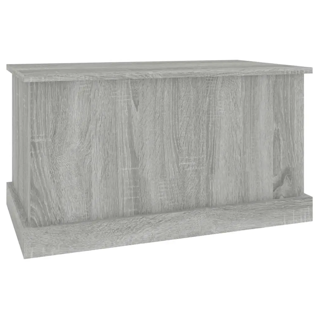 Storage Box Grey Sonoma 70x40x38 cm Engineered Wood 816510