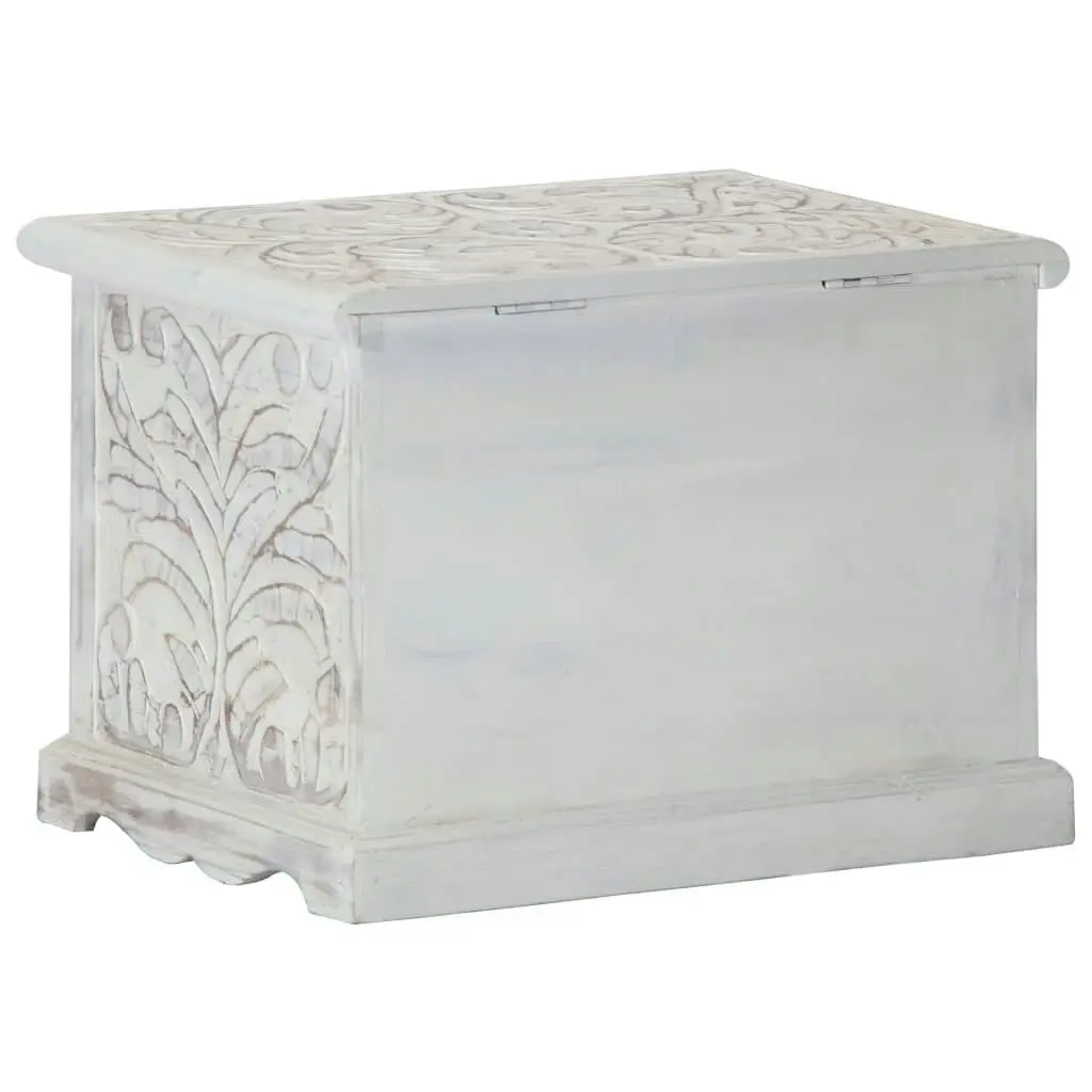 Storage Box 58x40x40 cm Solid Acacia Wood 247691