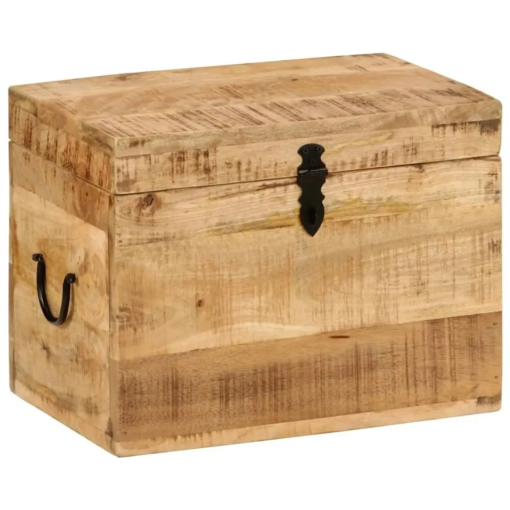 Storage Box 39x28x31 cm Solid Wood Mango 338483